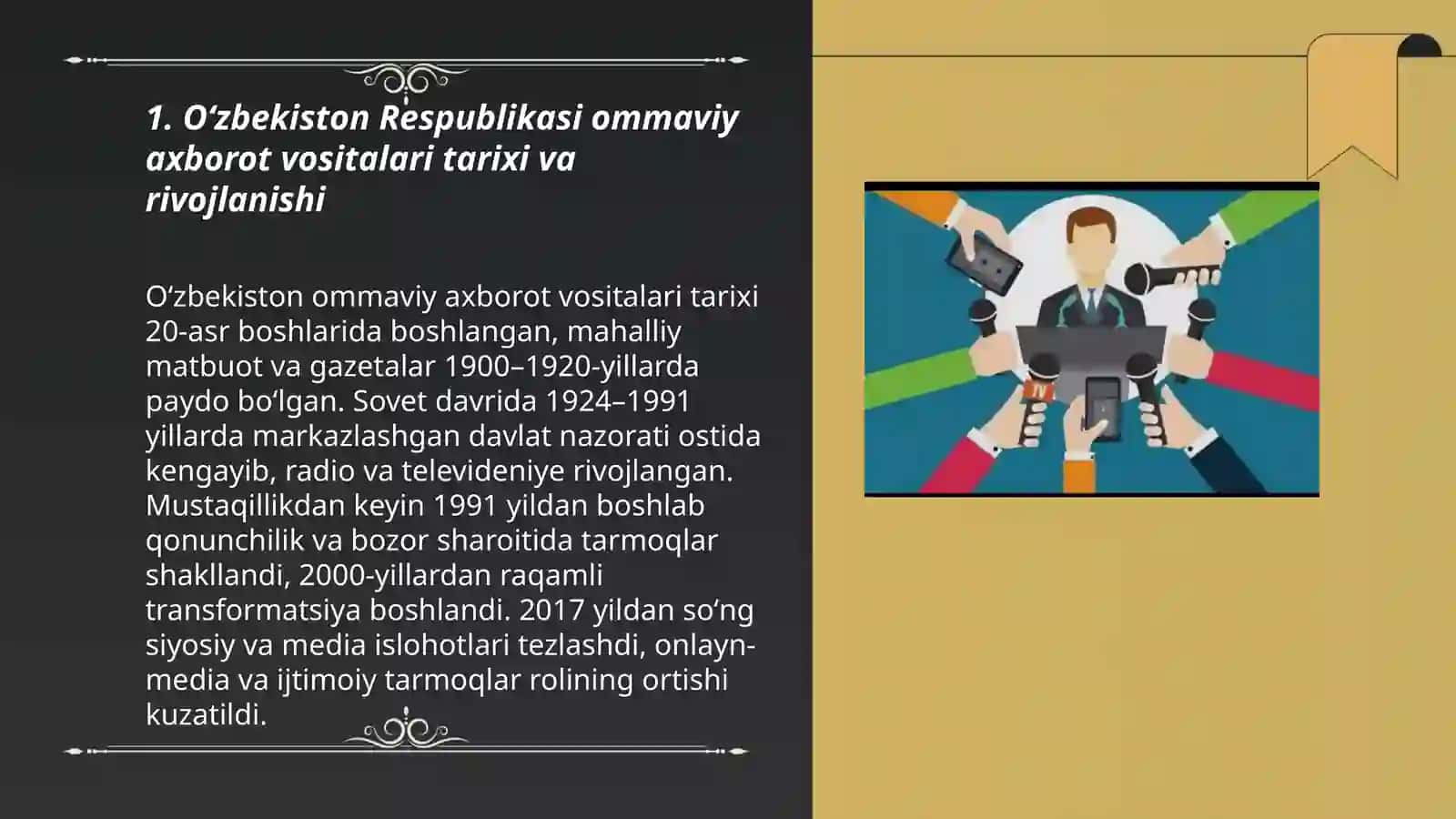 Oʻzbekiston Respublikasi ommaviy axborot vositalari 3