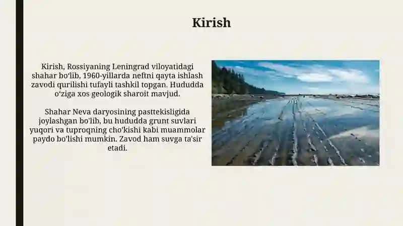 Choʻkish hodisasi va yer osti suvlari 3