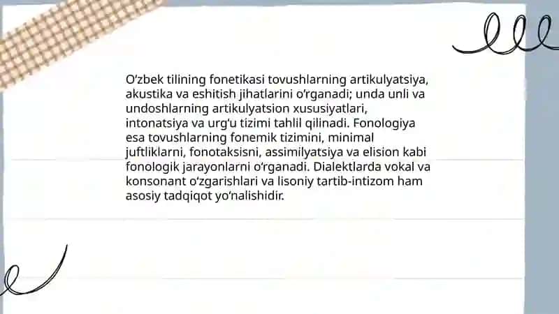O‘zbek tilshunosligi 3