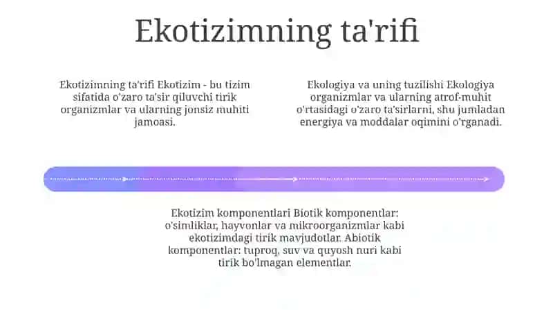 Ekotizim Va Uning Tuzilishi 3