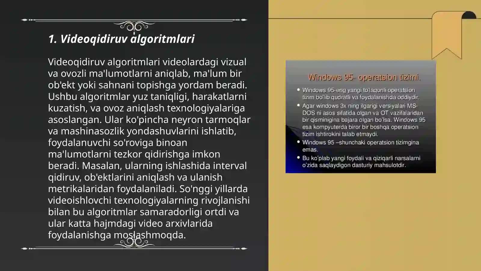 Videoqidiruv tizimini optimallashtirish 3