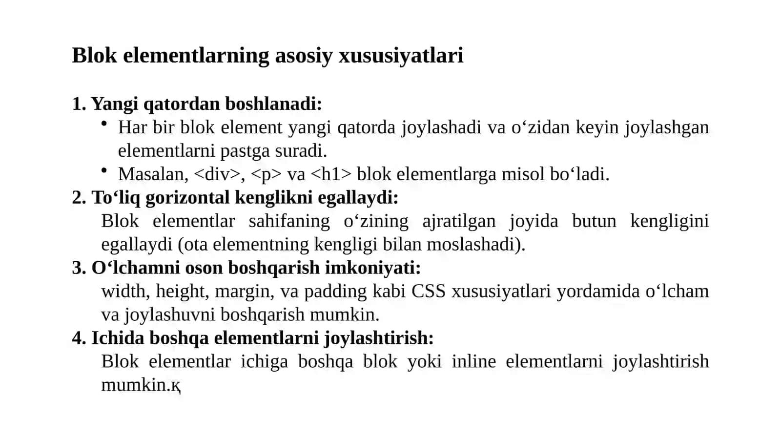 CSS da blok va kontеnlarni joylashtirish: clip, visibility, overflow, vertical-align 3
