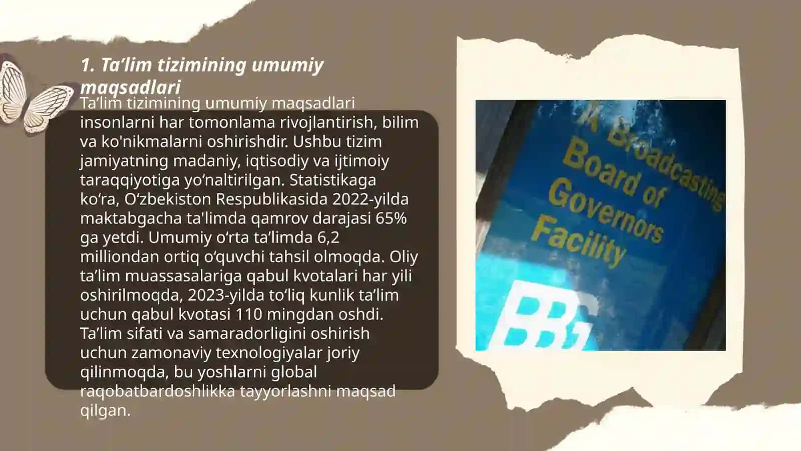 Oʻzbekistonning "Taʼlim toʻgʻrisidagi" qonuni 3
