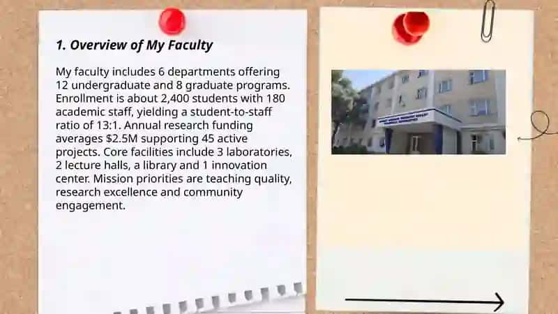 My faculty 3