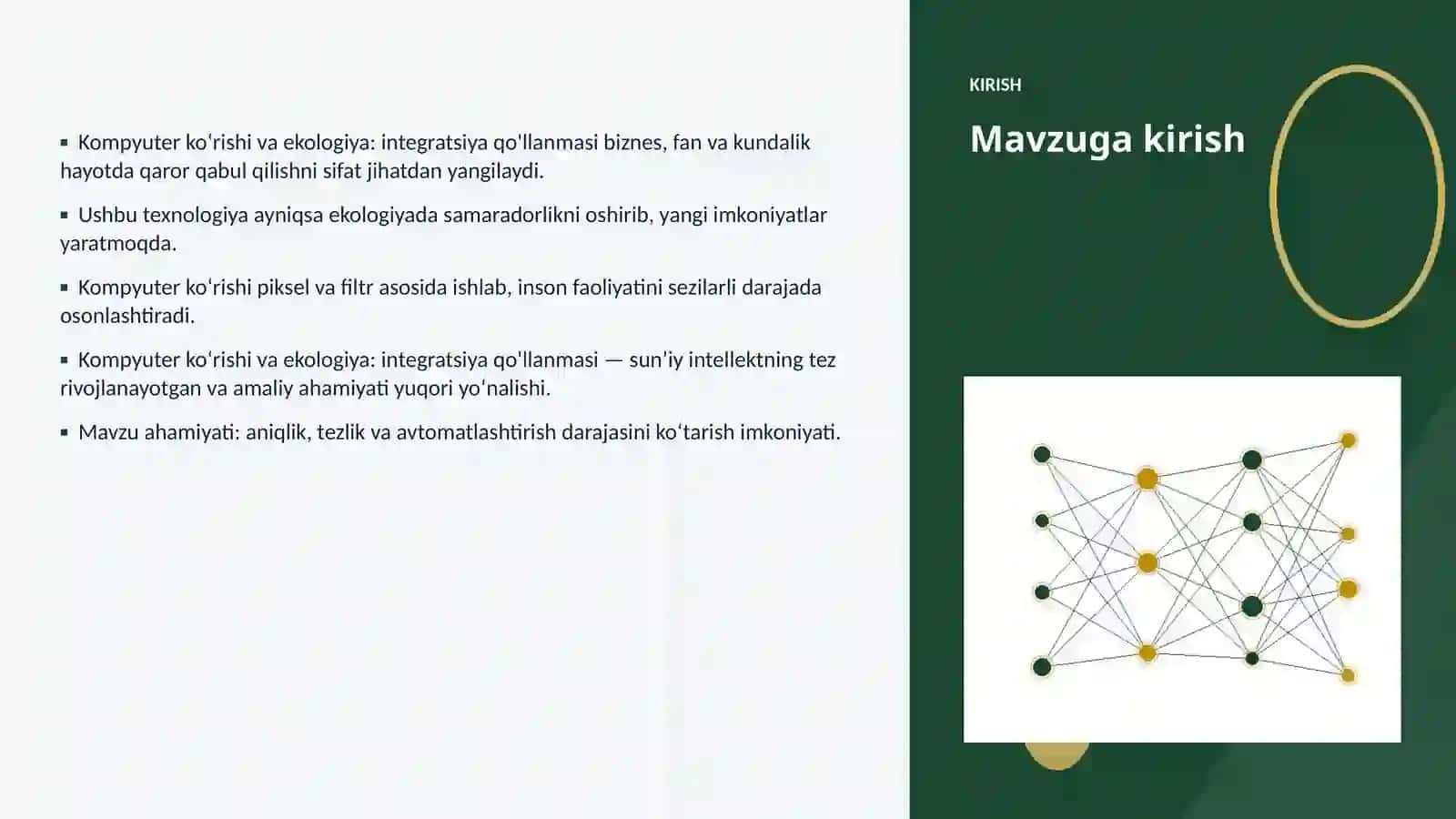 Kompyuter koʻrishi va ekologiya: integratsiya qo'llanmasi 3