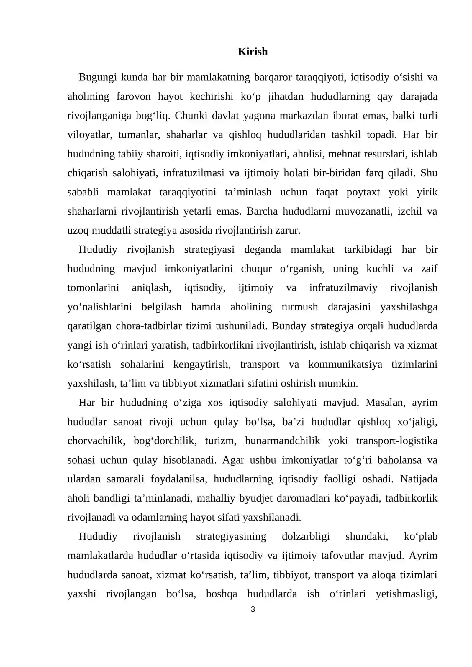 Hududiy rivojlanish strategiyasi 3