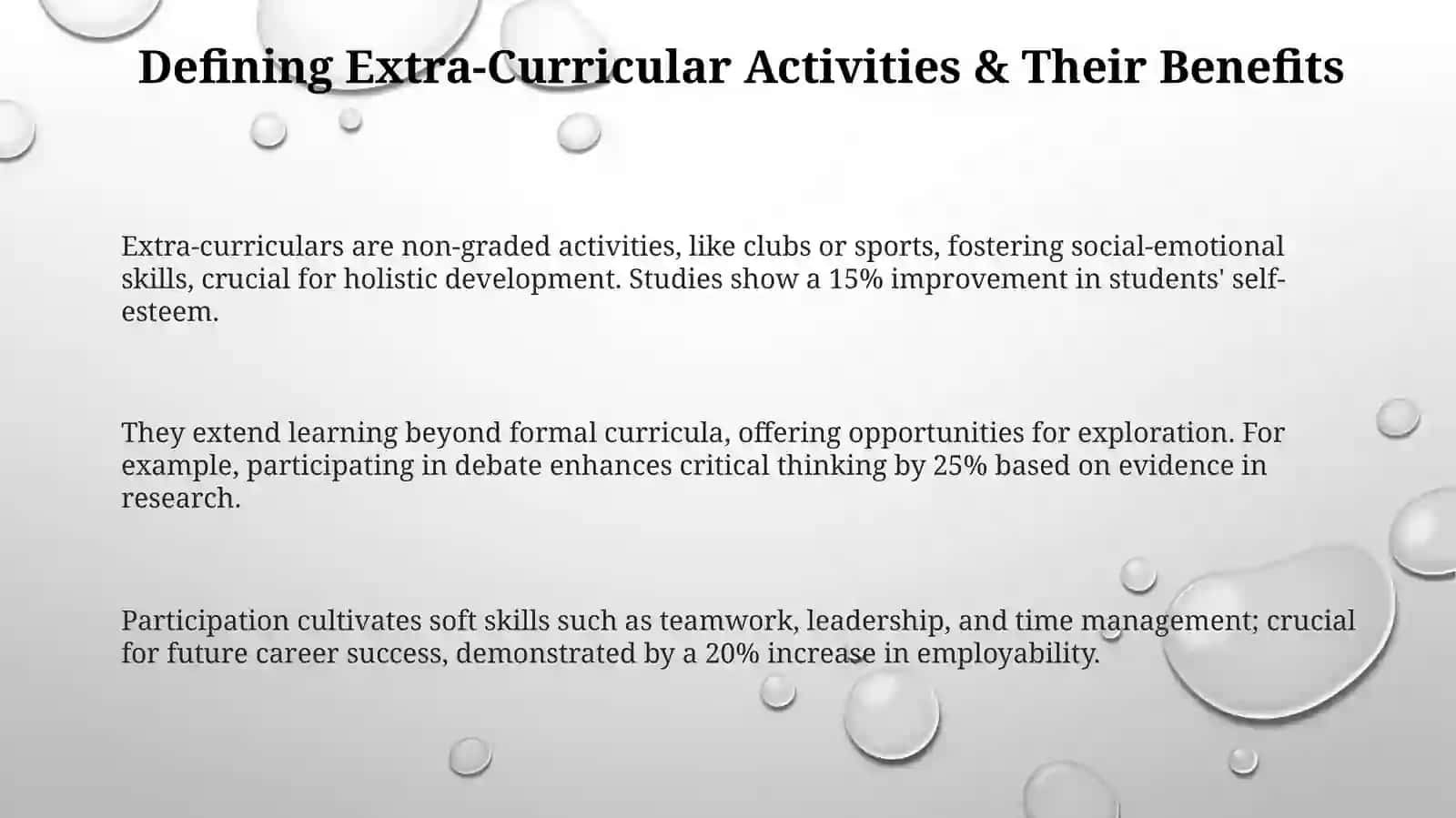Extra curricular activities in teaching 3