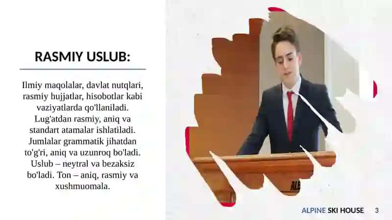 Nutqning uslubiy shakllari 3