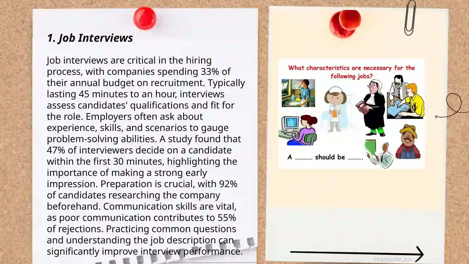 Talking about jobs and work 3