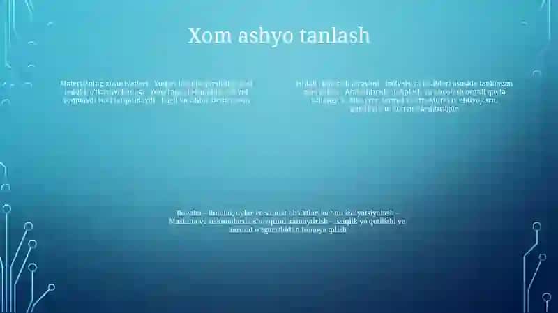 Issiqlik Izolyatsiyalovchi Materiallari 3