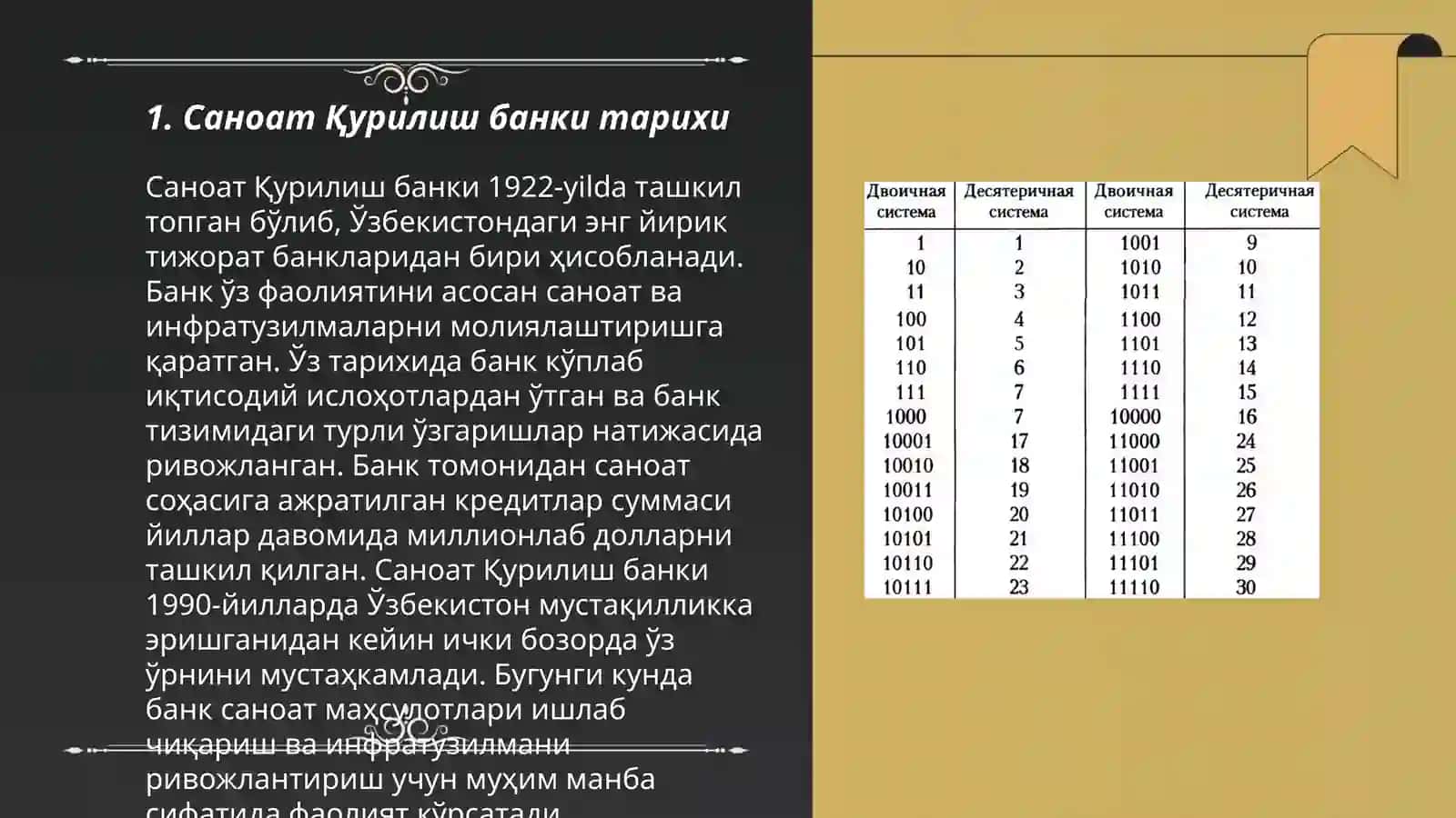 Саноат Қурилиш банки тарихи 3
