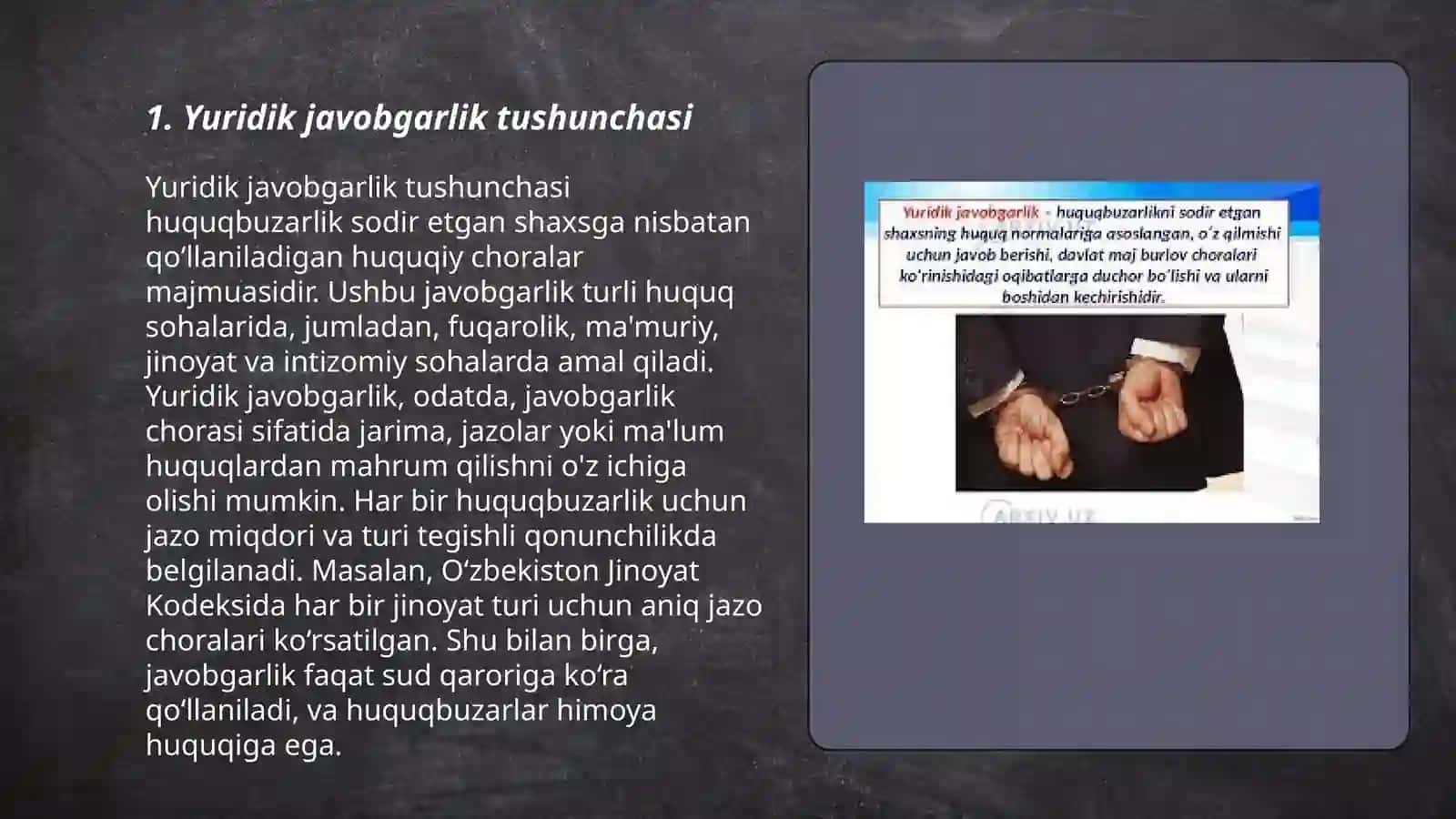 Yuridik javobgarlik va ularning turlari 3
