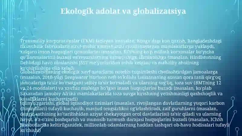 Globallashuv jarayonlari va inson huquqlari 3