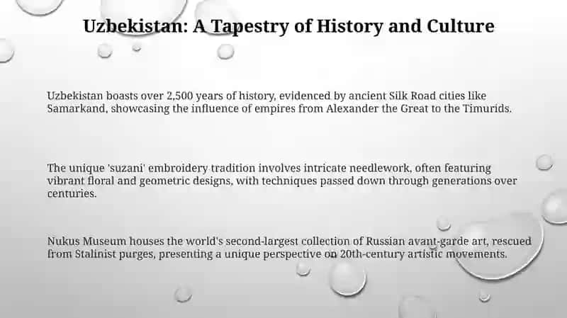 Unveiling Uzbekistan: A Journey Through History and Culture 3