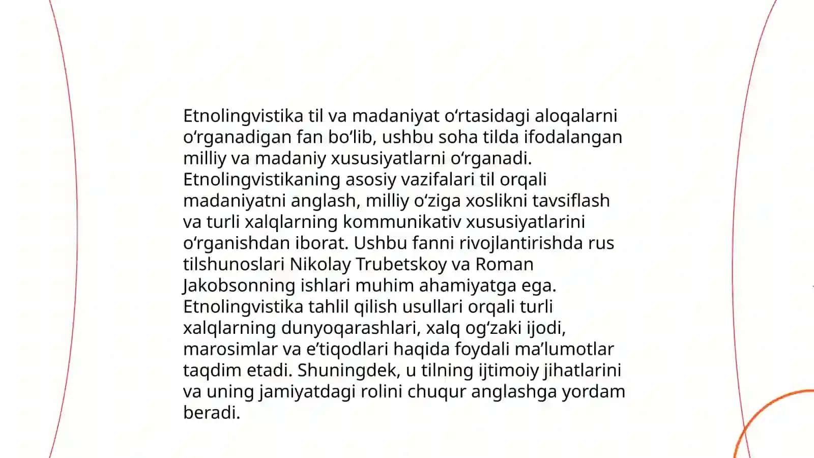 Dunyo xalqlarning etnolingvistik tarifi 3