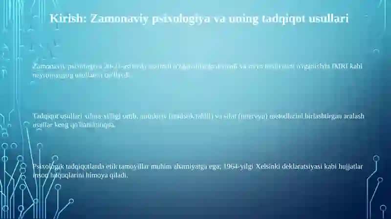 Zamonaviy Psixologiya 3