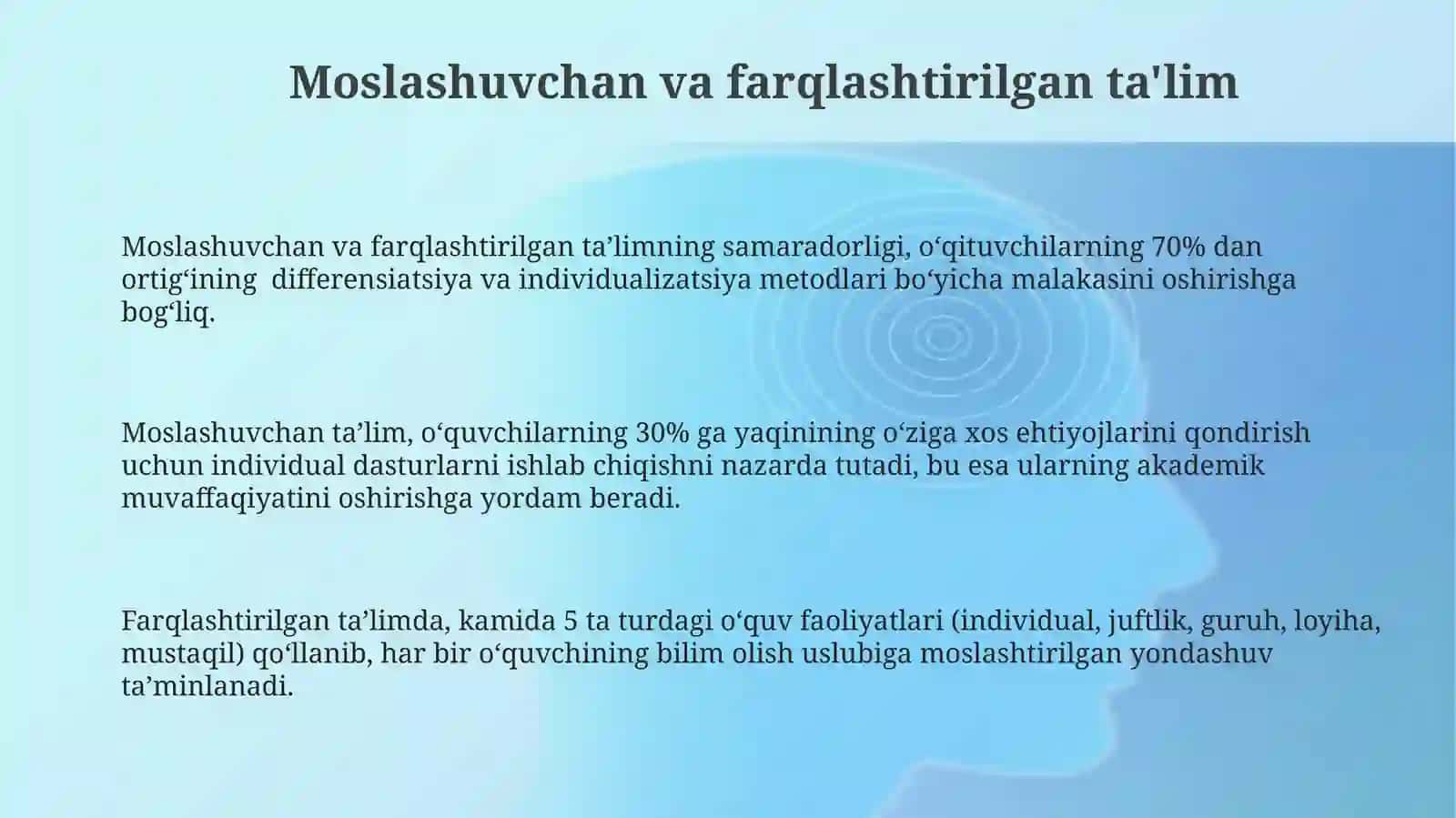 Inklyuziv Ta'lim Konsepsiyasi 3
