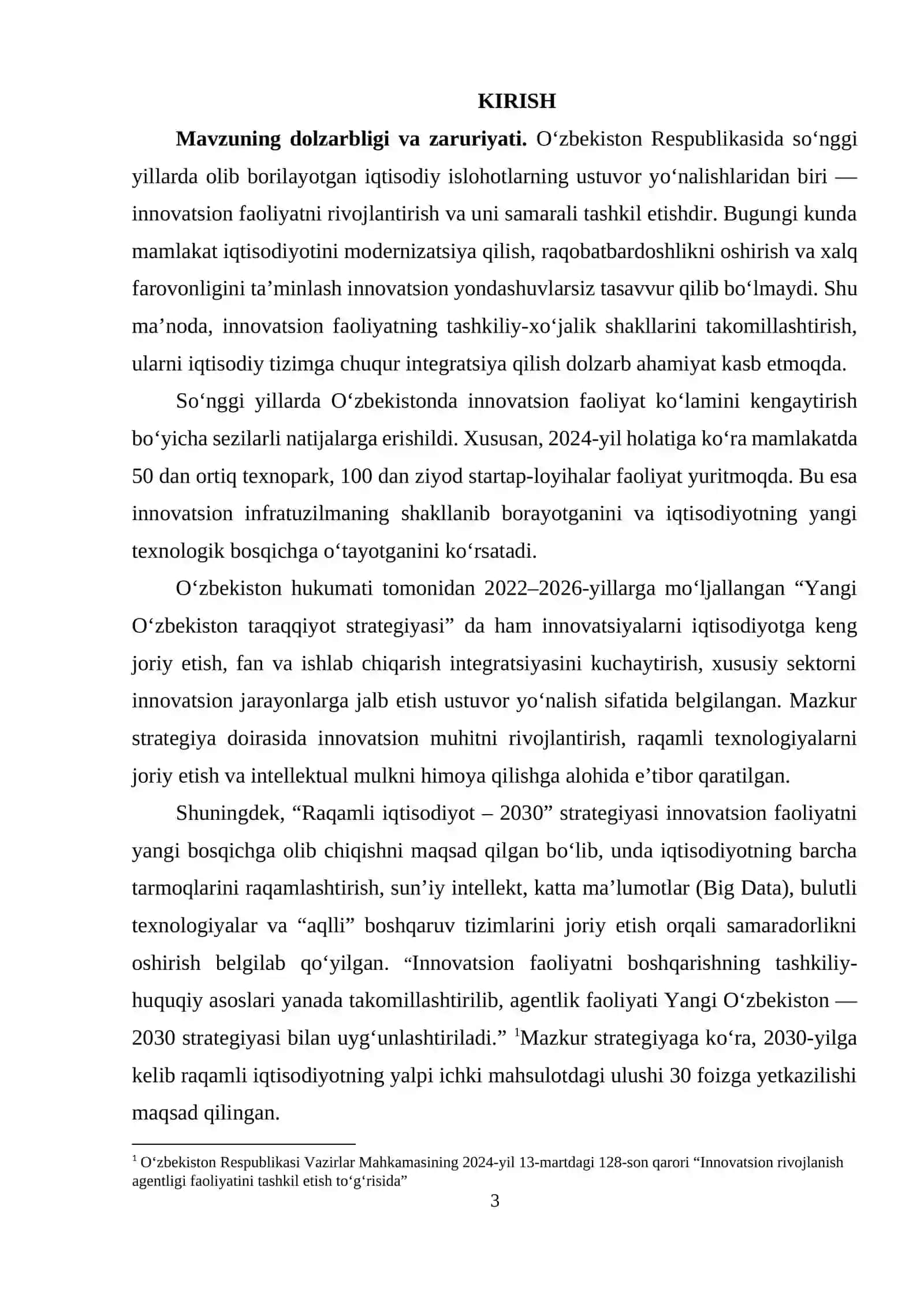 INNOVATSION FAOLIYATNING TASHKILIY XO`JALIK SHAKLLARI 3