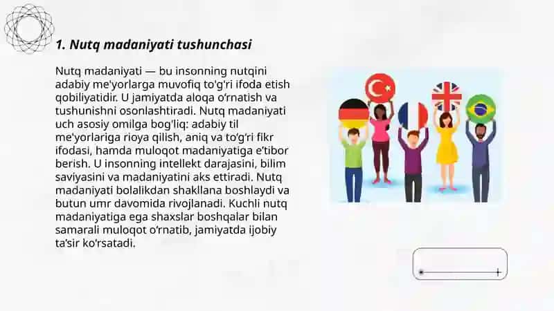 Nutq mahorati bo'yicha til materiallarini tahlil qilish 3
