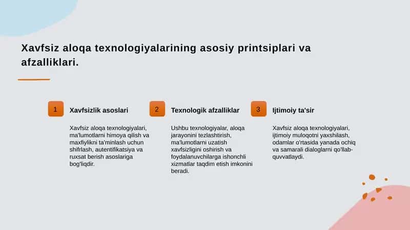 Kommunikativ ta'sirning xavfsiz texnologiyalari 3