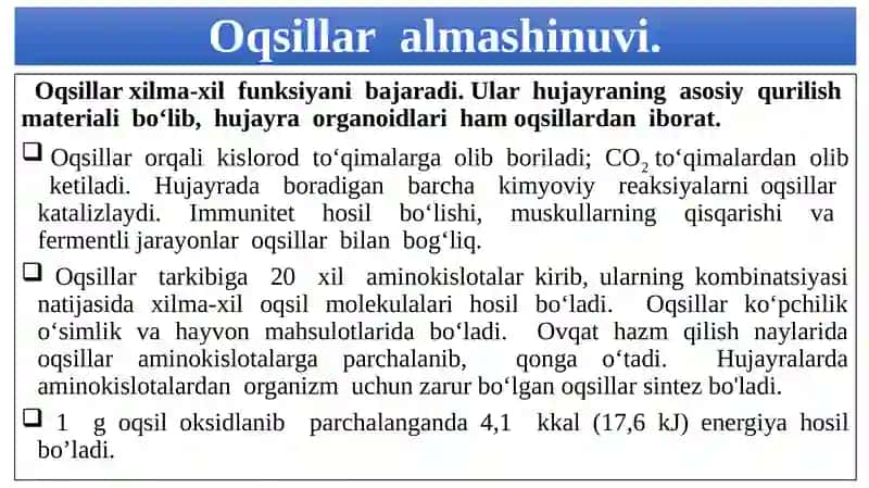 Biologiya 8-sinf 3