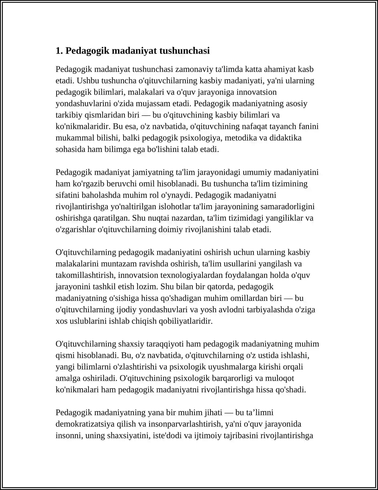 PEDAGOGIK MADANIYATNING TUZILISHI 3