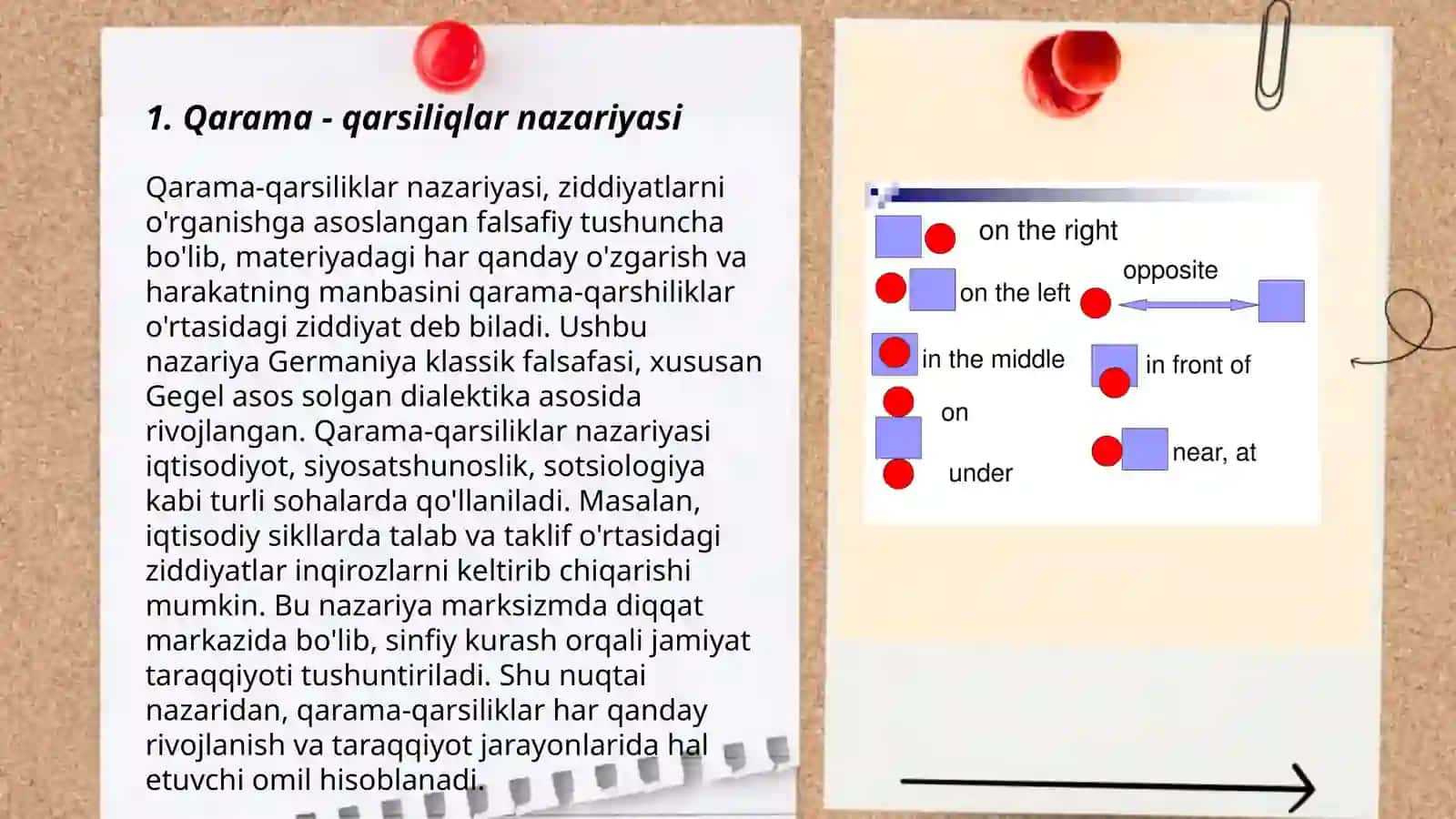 Qarama - qarsiliqlar nazariyasi 3
