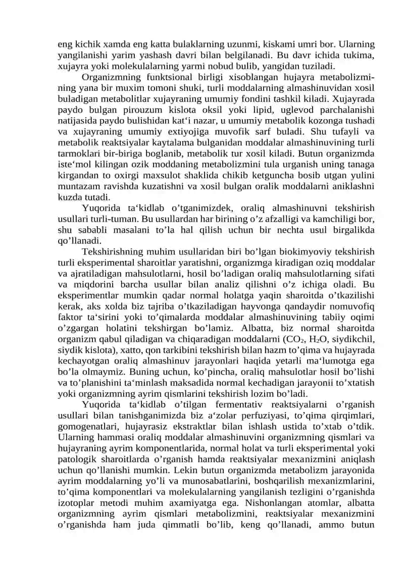 Energiya almashinuvining regulyasi 3