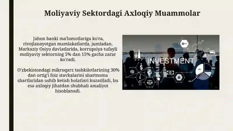 Moliyaviy Sektordagi Axloqiy Muammolar 3