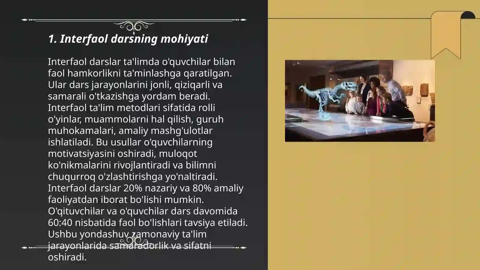 Interfaol darslarni qo'llash texnologiyalari 3