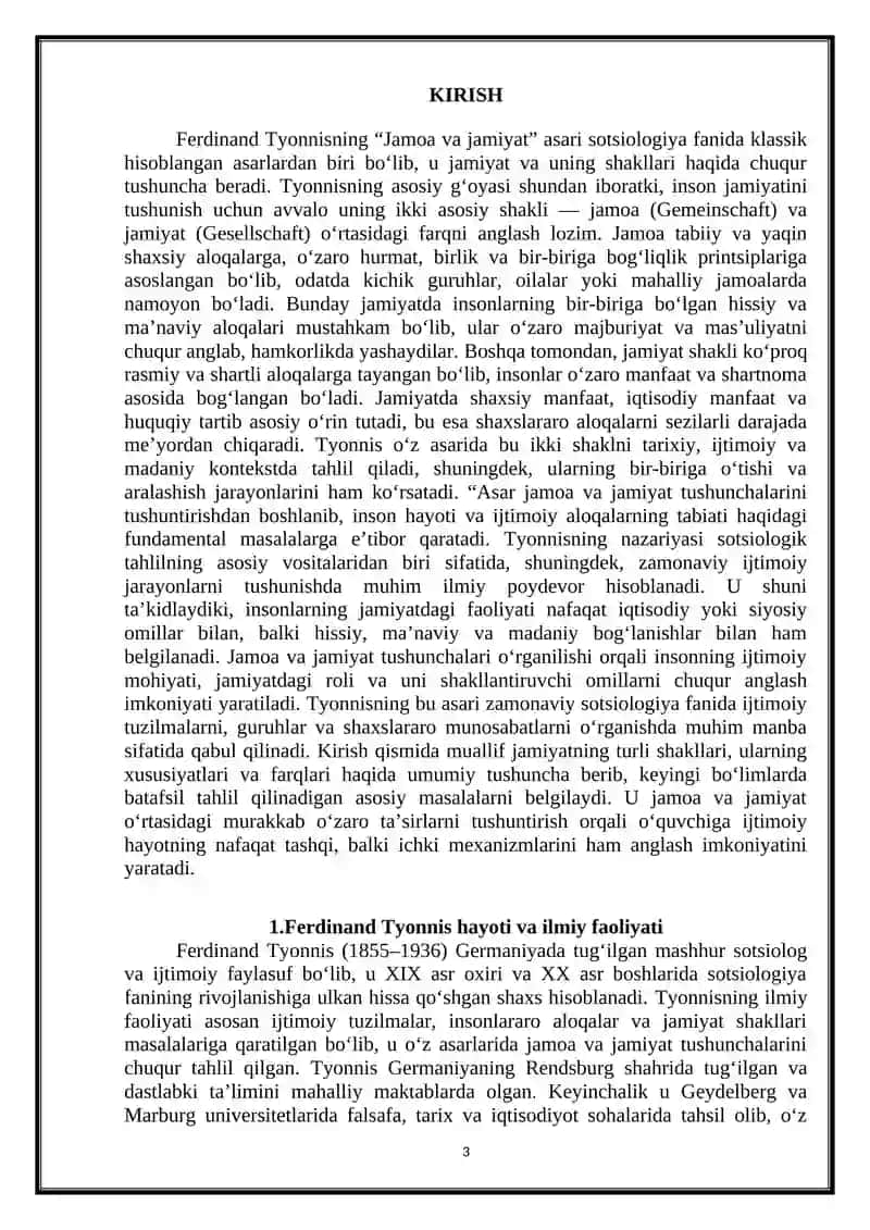F.Tyonnisning “Jamoa va jamiyat” asari 3