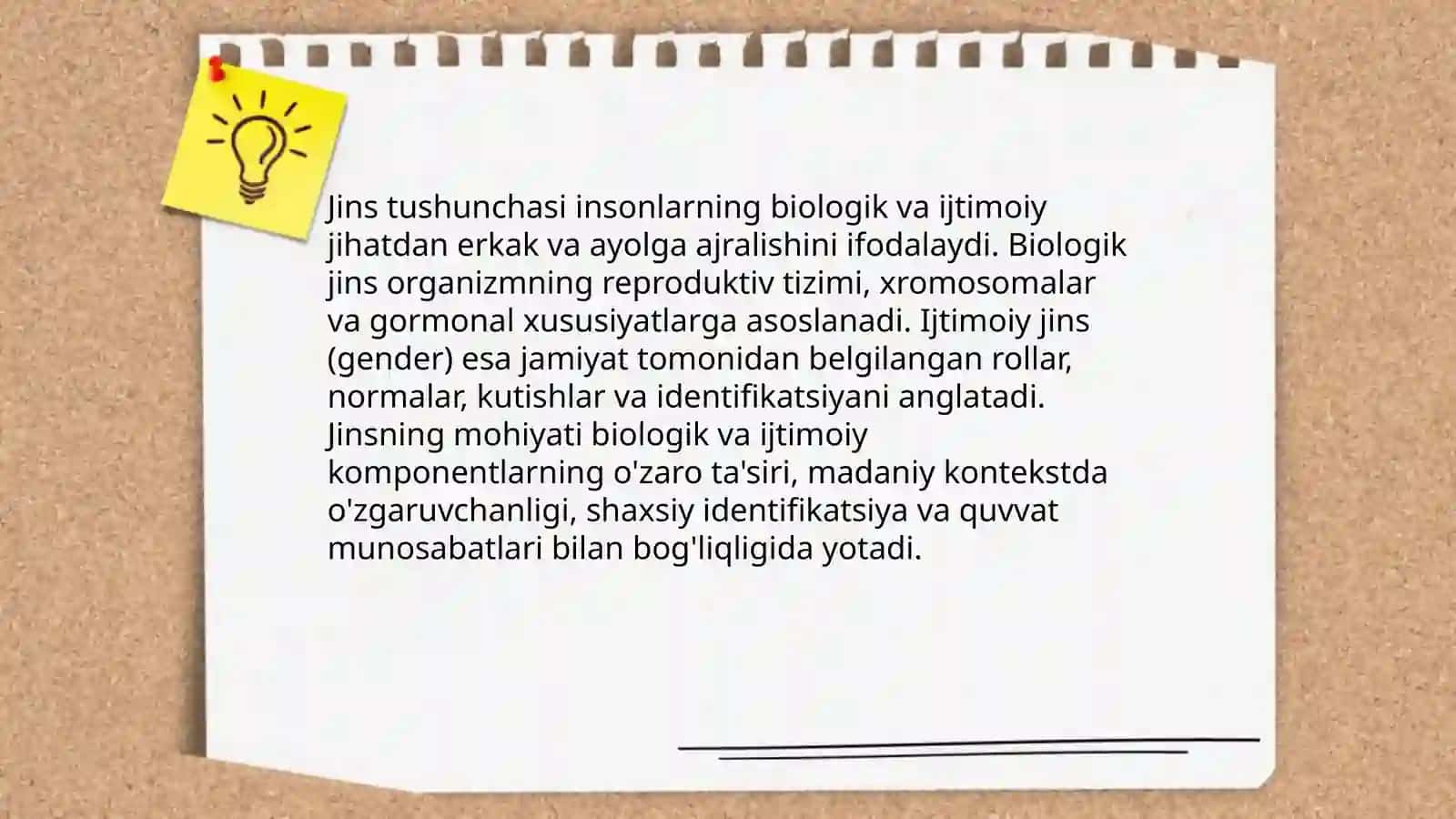Jins tushunchasi ta'rifi 3