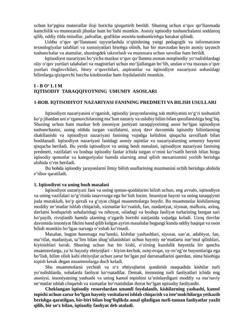 IQTISODIYoT NAZARIYaSI 3