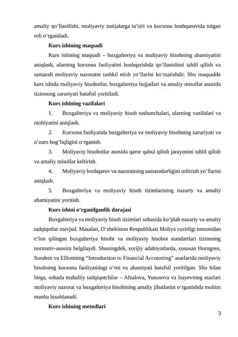 BUXGALTERIYA VA MOLIYAVIY HISOBINING ZARURIYATI 3