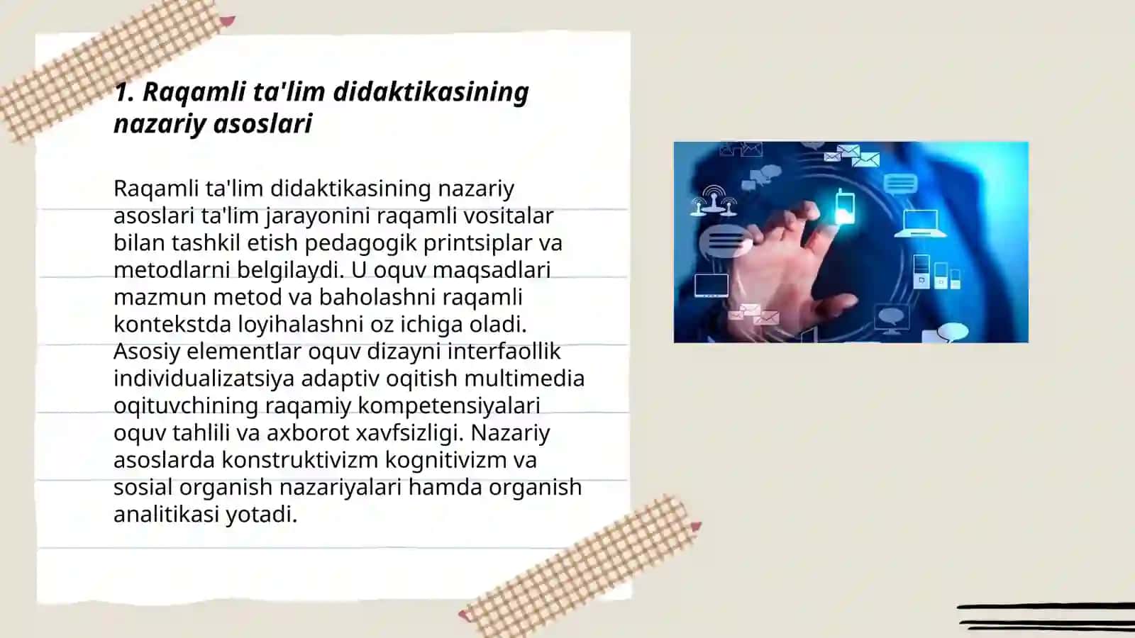 Raqamli ta'lim didaktikasi 3