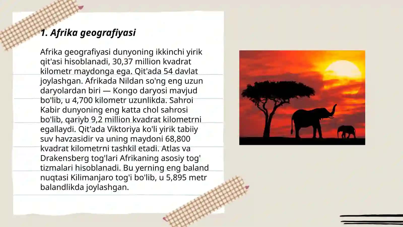 Afrika Geografiyasi 3