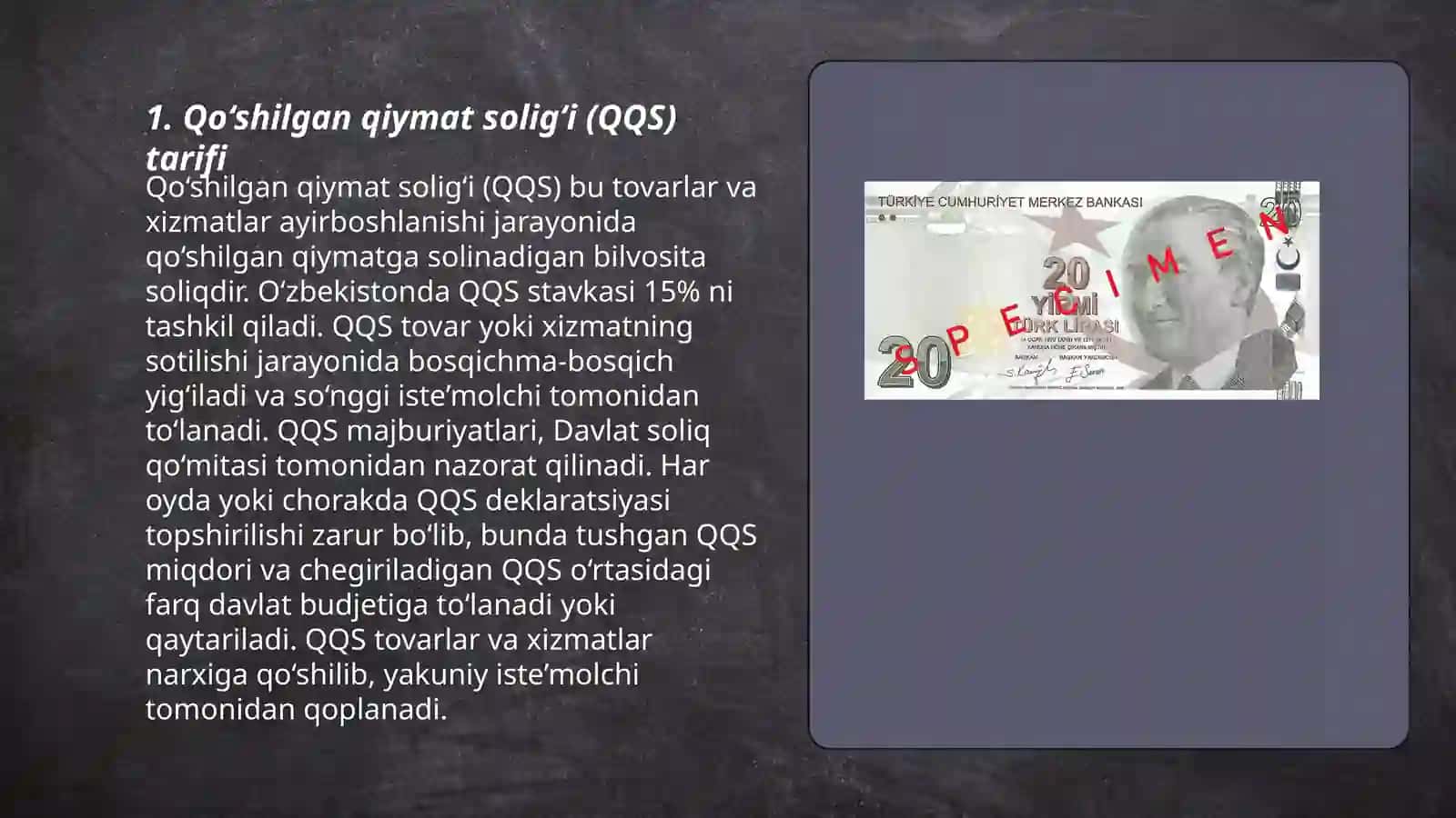 Turkiya qo’shilgan qiymat solig’i 3