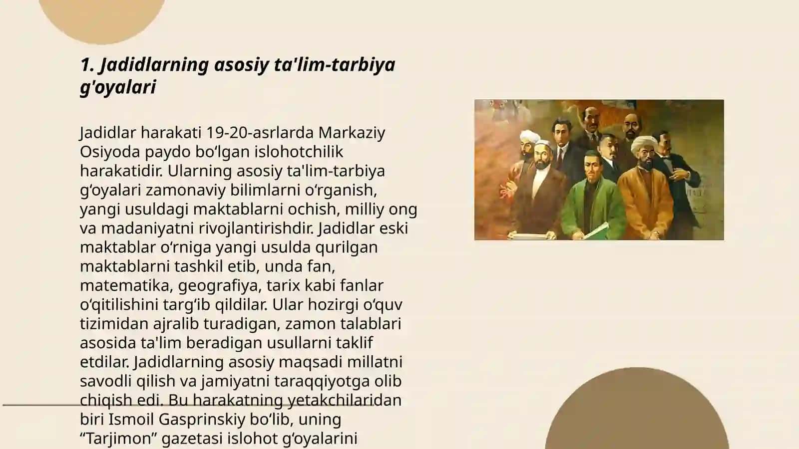 Jadidlarning taʼlim-tarbiya jarayonidagi gʻoyalarini amalga oshirish texnologiyalari 3