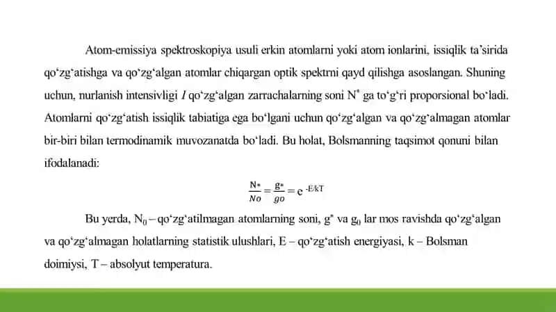 Atom-emission spektroskopiya 3