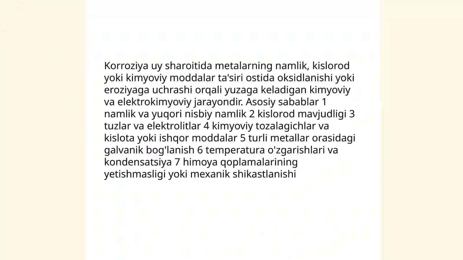 Uyda karroziyani kamaytirish yollari 3