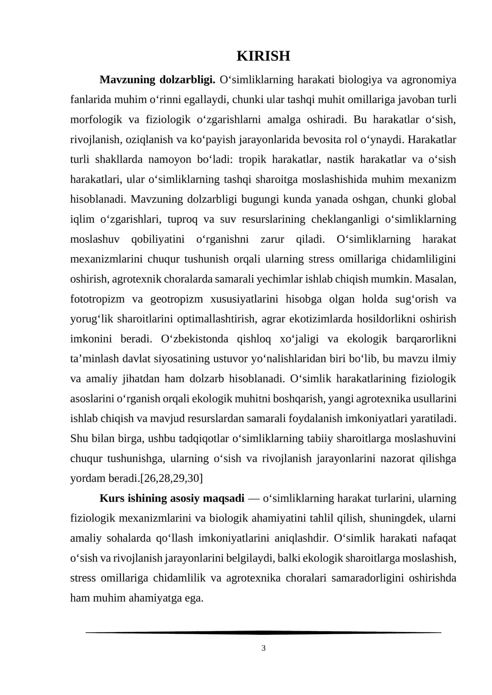 O‘simliklarning harakati 3
