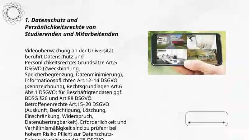 Soll an der Uni Überwachungskameras eingeführt werden 3