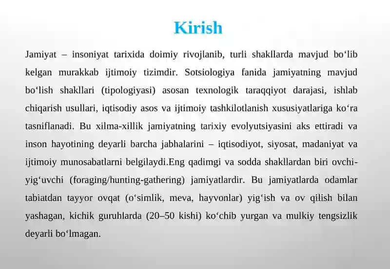 JAMIYAT MAVJUD BO‘LISHI SHAKLLARINING XILMA-XILLIGI 3