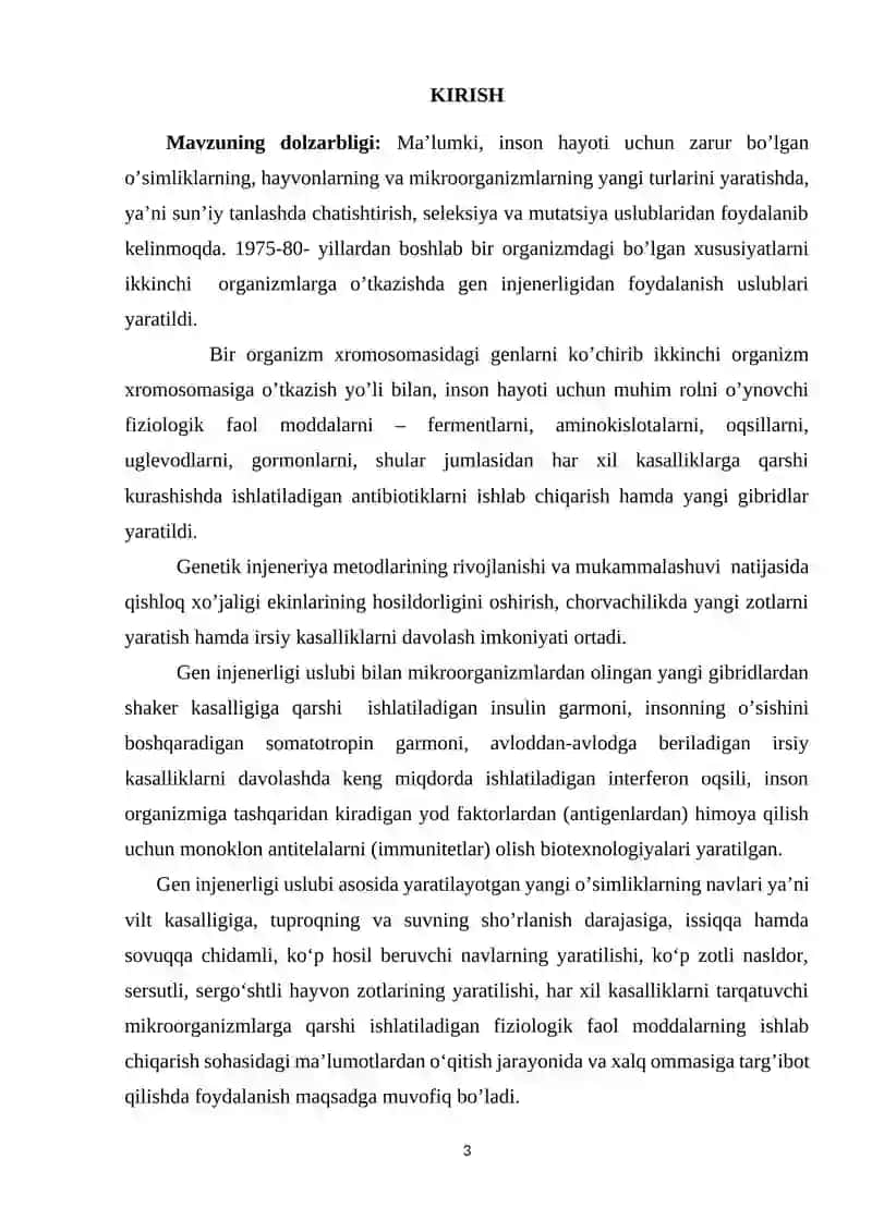 Xromosomalarning molekulyar tuzilishi 3