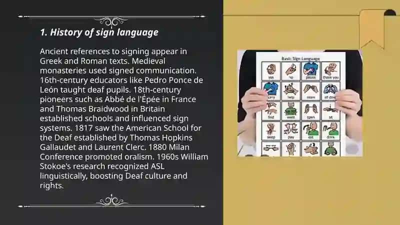 Sign language 3