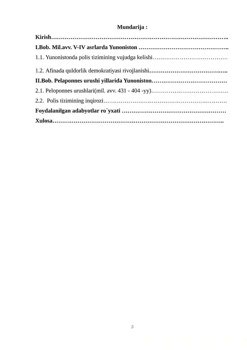 Yunoniston polis tizimining vujudga kelishi 3