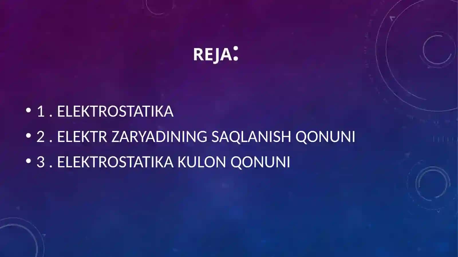 Elektr zaryadi 3