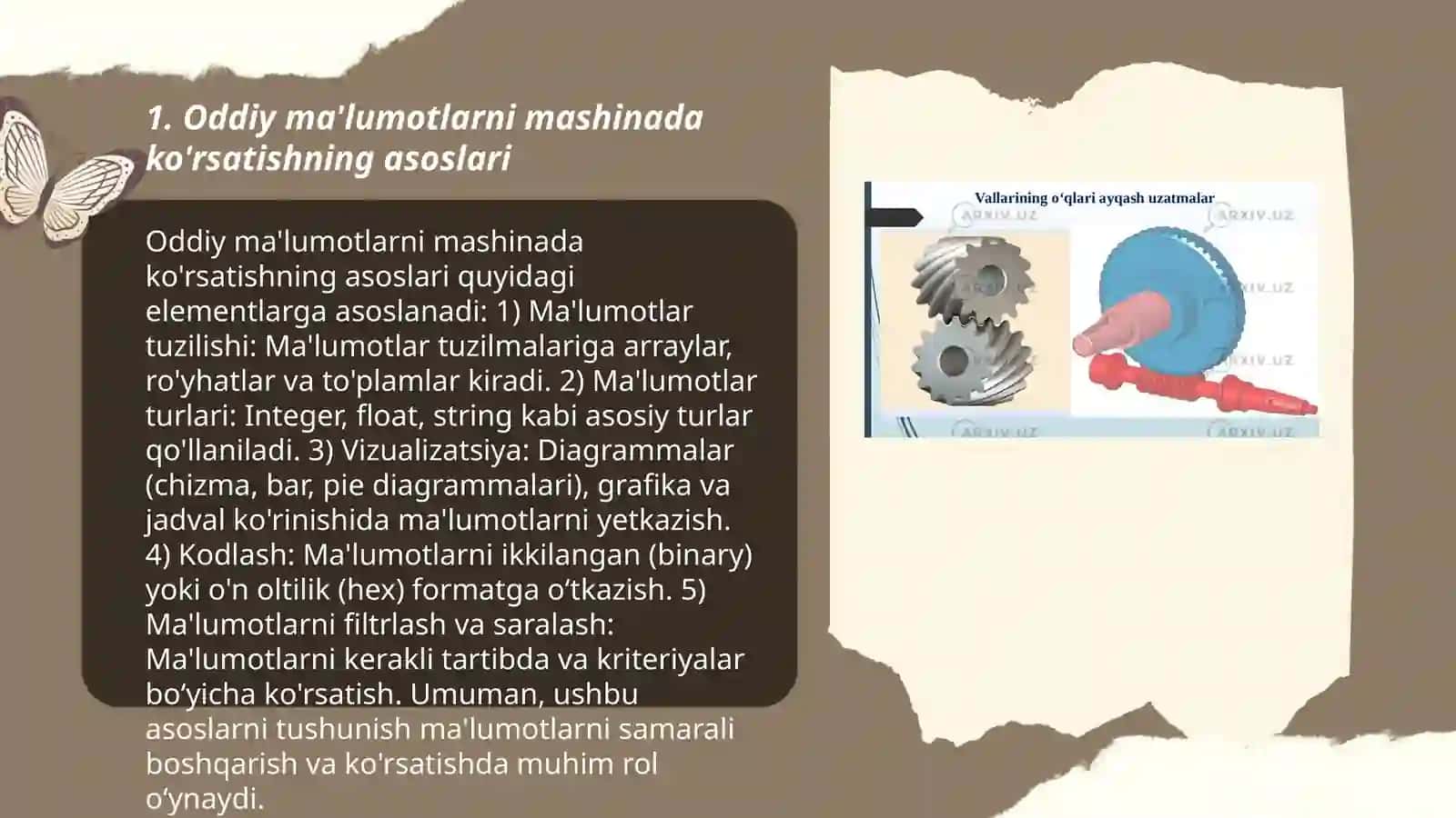 Oddiy turdagi malumotlarni mashinada korsatish 3