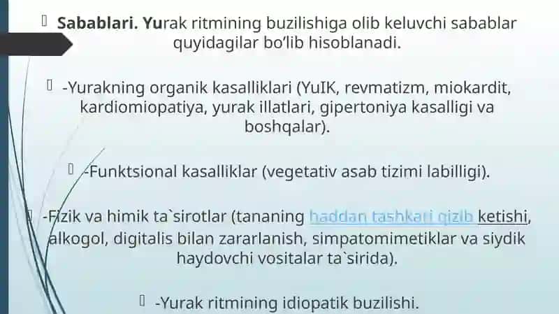 Yurak aritmiyalari 3