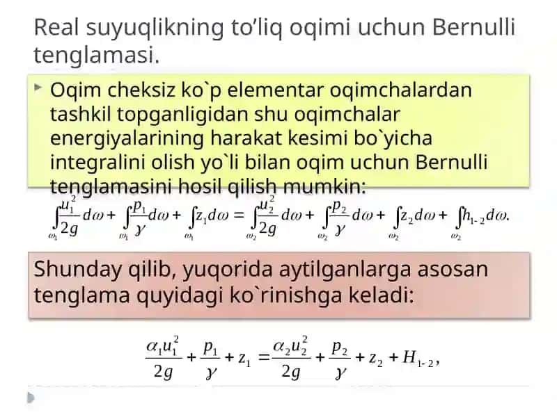 Bernulli tenglamasi 3